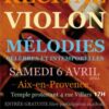 Récital violon : Mélodies célèbres et intemporelles
