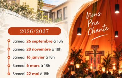 Venez prier à la manière de Taizé à Aix !