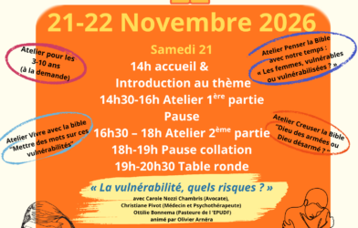 Au clair de la Bible : Vulnérable…et moi ?